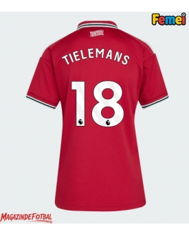 Manchester United Youri Tielemans #18 Tricou Fotbal Replică 2026-27 Femei Acasa Manchester United Youri Tielemans #18 Tricou Fotbal Replică 2026-27 Femei Acasa